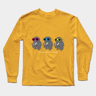 elephants Long Sleeve T-Shirt